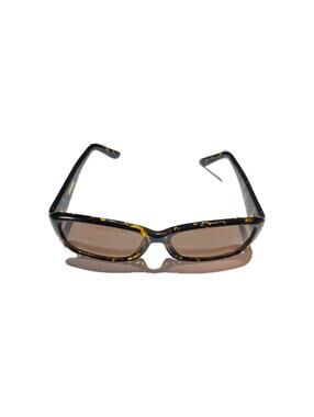 Foster Grant Polarized Sunglasses Brown Tortoise Shell Designer Frame & Lenses